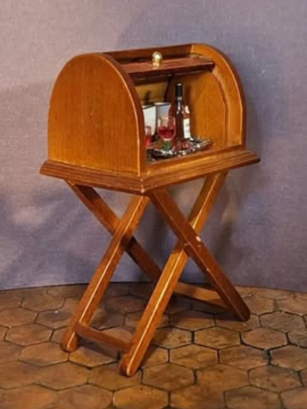 Dollhouse Miniature Mini Bar by Reutter 1:12 Scale